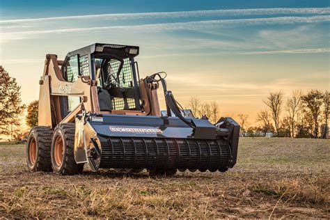 skid steer topsoil attachments